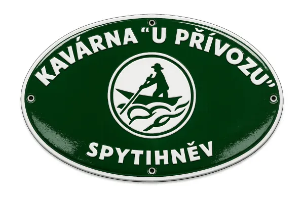 Smaltovaná reklama S-reklam 4